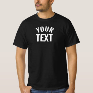 Hinzufügen von Text Moderner Eleganter Vorlage - S T-Shirt