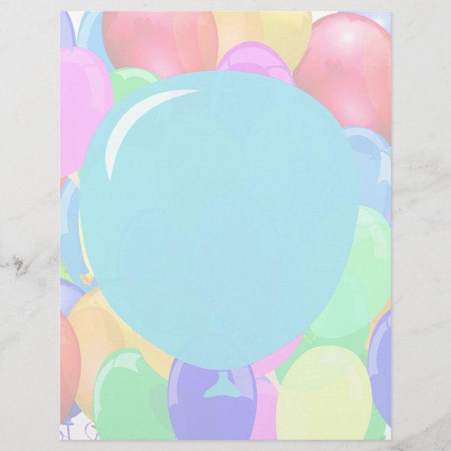 Hinzufügen von Text zu Ballon Flyer (Vorne)