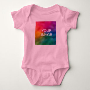 Hinzufügen von TextUpload Ihres eigenen Fotos zu R Baby Strampler