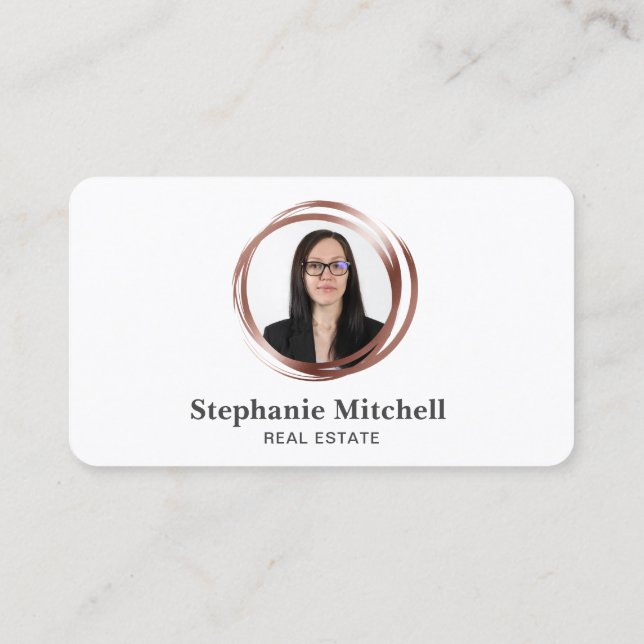 Hinzufügen von Vorlagen für Fotovorlagen für Fachk Visitenkarte (Rückseite)