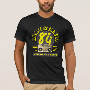 HIP HOP 84 BEAT STREET BOOMBOX GRAFIK T-Shirt