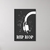 Hip Hop Abstrakter Kopfhörer-Grafik-Inverse-Effekt