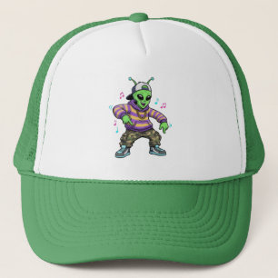 Hip Hop Alien Hat Truckerkappe
