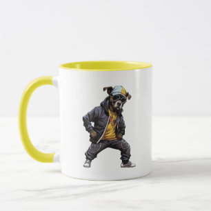 Hip Hop American Bulldog Tasse