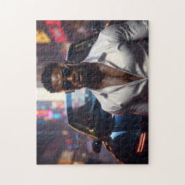 Hip Hop - Amerikanischer Rap-Star - Puzzle