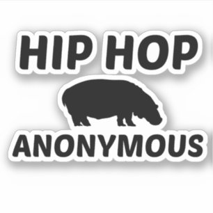 HIP HOP ANONYMOUS AUFKLEBER