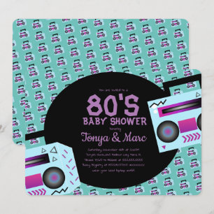Hip Hop Baby Shower Party Music Einladung