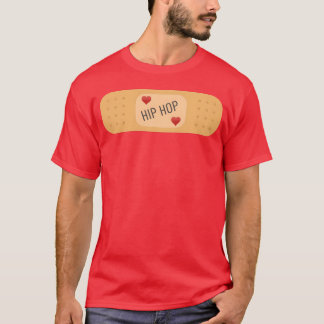 Hip-Hop-Bandaid-Hip-Hop-Musiktherapie T-Shirt