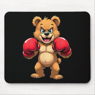 Hip Hop Bär Boxen Kickboxen Mousepad