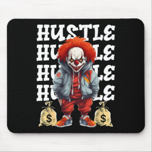 Hip Hop Beängstigend Clown Hustle Money Urbyn Stre Mousepad