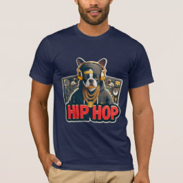 HIP HOP BOSTON TERRIER T-Shirt