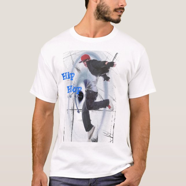 Hip-Hop-Bounce T-Shirt (Vorderseite)