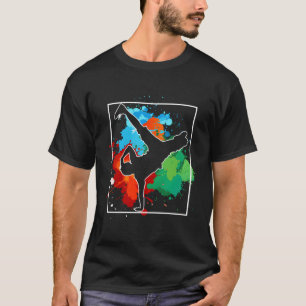 Hip Hop Break Tanz Geschenkidee für Break Tanz T-Shirt