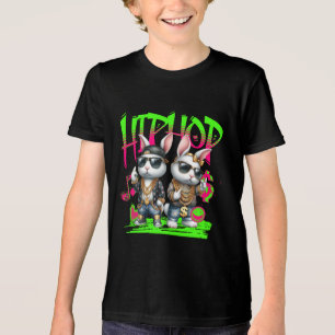 Hip Hop Bunnies Tri-Blend Shirt