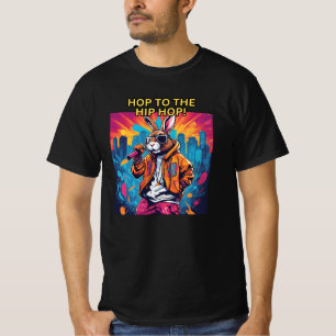 Hip Hop Bunny Rapper T-Shirt