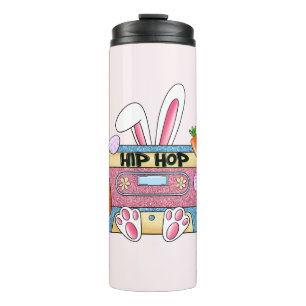 Hip Hop Cassette Tape Bunny Thermosbecher