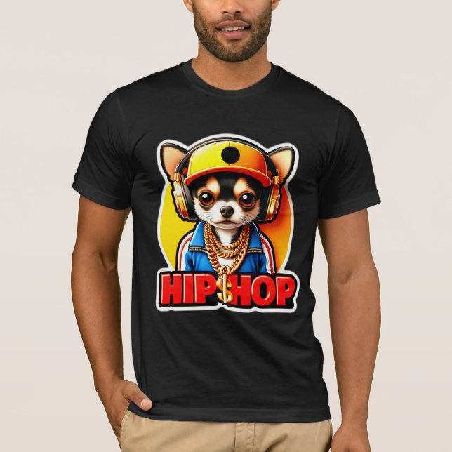 HIP HOP CHIHUAHUA T-Shirt (Vorderseite)
