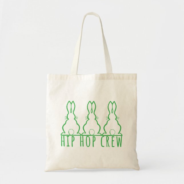 Hip Hop Crew Cute Bunnies Tragetasche (Vorne)