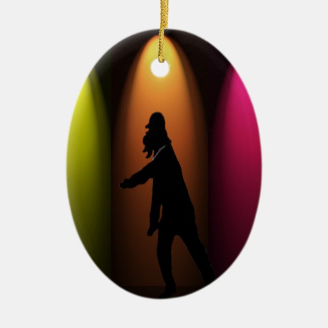 Hip Hop Dance Girl Ornament (Vorne)