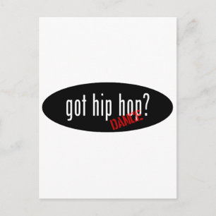 Hip Hop Dance Items - got Hip Hop Postkarte