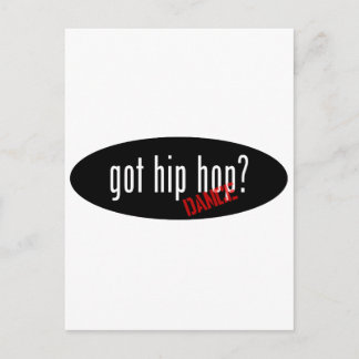 Hip Hop Dance Items - got Hip Hop Postkarte