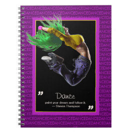 Hip Hop Dance Notebook Notizblock