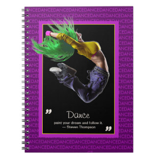 Hip Hop Dance Notebook Notizblock