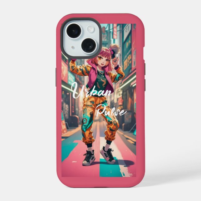 Hip Hop Dance phone case iPhone 15 Hülle (Rückseite)