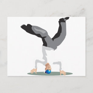 Hip Hop Dancer Postkarte