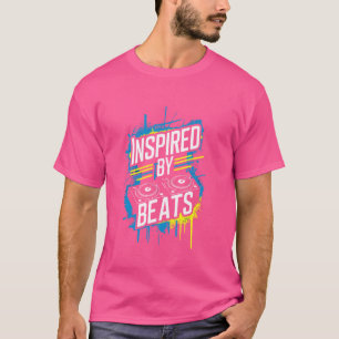 Hip Hop Dancing Breakdance Rap Music Choreograph T-Shirt
