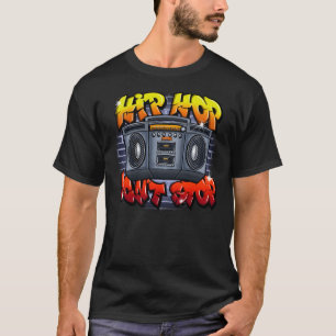 Hip Hop Design T - Shirt von Airbrush 80