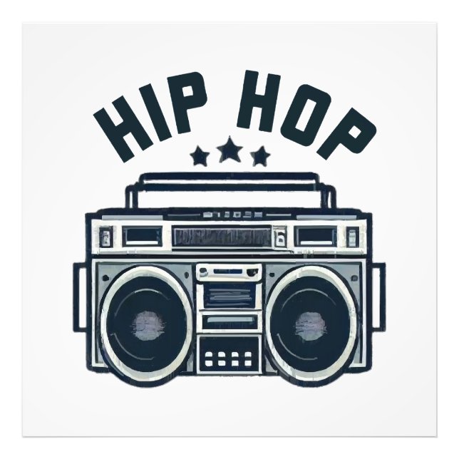 Hip Hop Fotodruck (Vorne)
