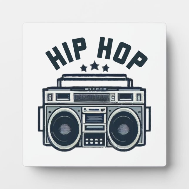 Hip Hop Fotoplatte (Vorderseite)