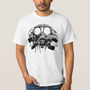 Hip-Hop-Gasmaske T-Shirt