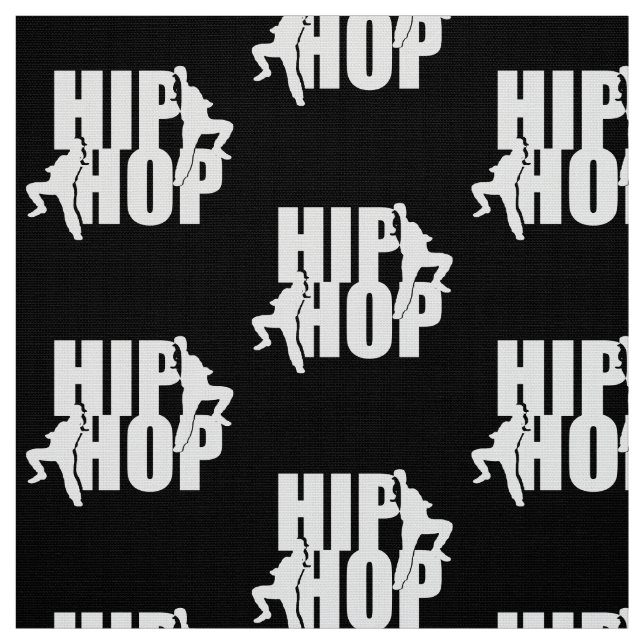Hip Hop Girls Design Stoff (Muster)