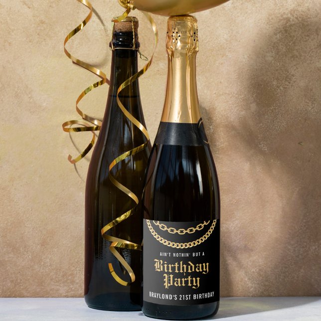 Hip Hop Gold Kuban Link Chain Geburtstag (Von Creator hochgeladen)