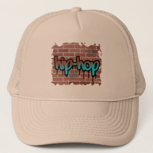 Hip-Hop-Graffiti-Design Truckerkappe