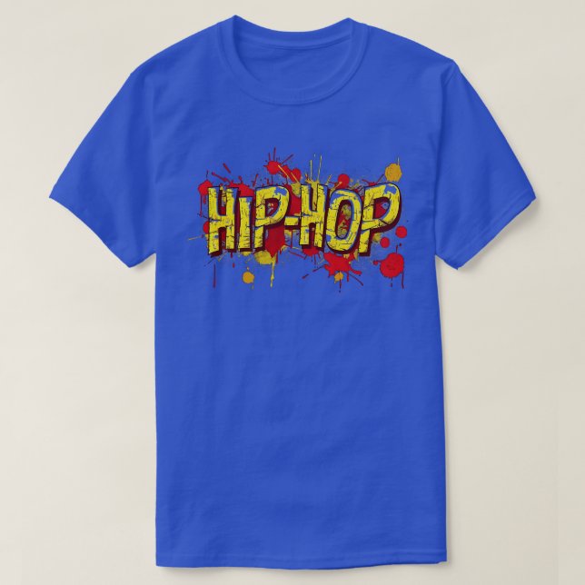 Hip Hop Graffiti T-Shirt (Design vorne)