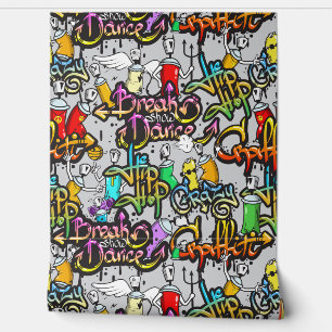 Hip Hop Graffiti Tapete