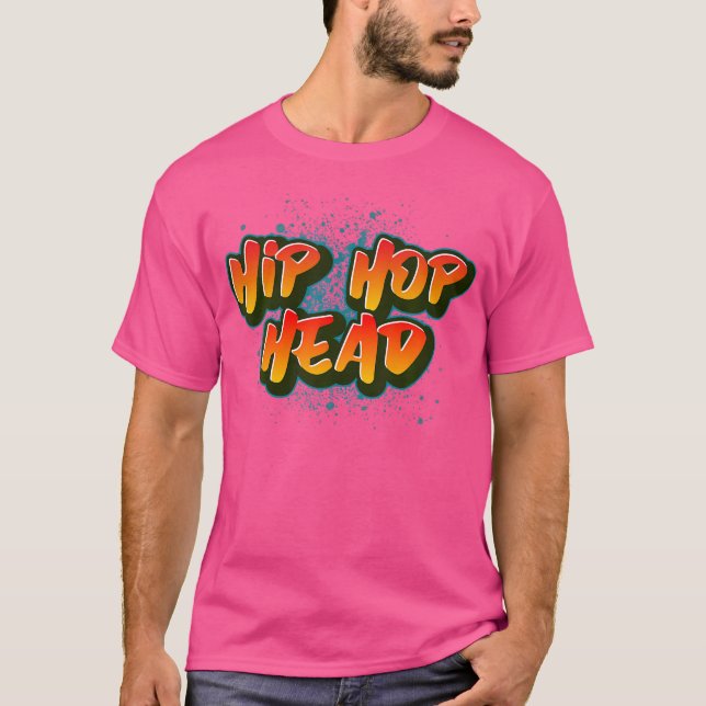 Hip Hop Head T-Shirt (Vorderseite)