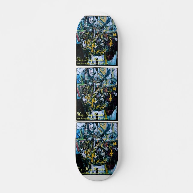 HIP HOP HEADS SKATEBOARD (Vorne)