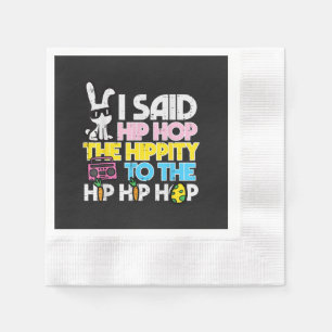 Hip Hop Hippity Osterhase Serviette