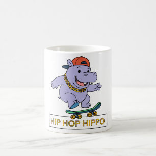Hip Hop Hippo Kaffeetasse