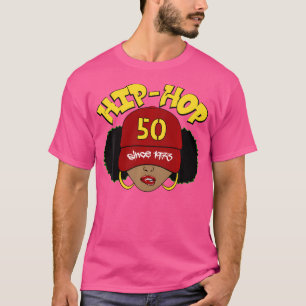 Hip Hop ist 50 50. Jahrestag nach Puffs Black W T-Shirt