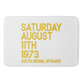 Hip Hop ist Geboren Samstag, 11. August 1973, 50 J Badematte