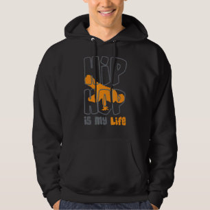 Hip Hop ist mein lebenslanger Hip Hop Sachs Rap Hi Hoodie