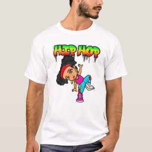 Hip Hop ist mein Lieblings-Rap-Musik-Tanz-Melanin- T-Shirt