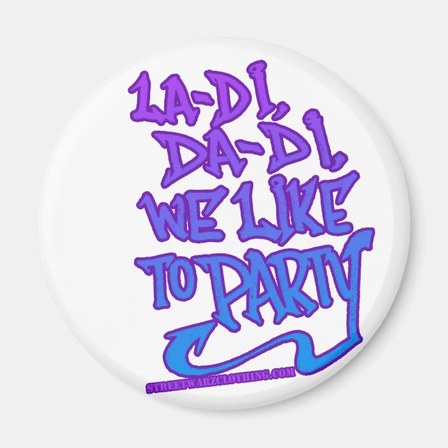 HIP HOP MAGNET (Vorne)