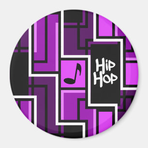 Hip Hop Magnet, groß Magnet