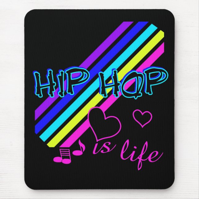 Hip-Hop mousepad (Vorne)